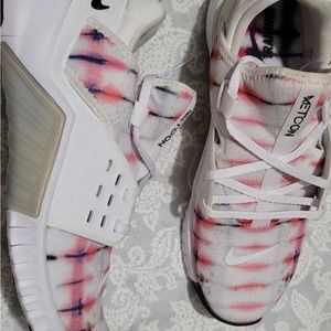 Nike Metcon 2 Amp tie dye sneakers.